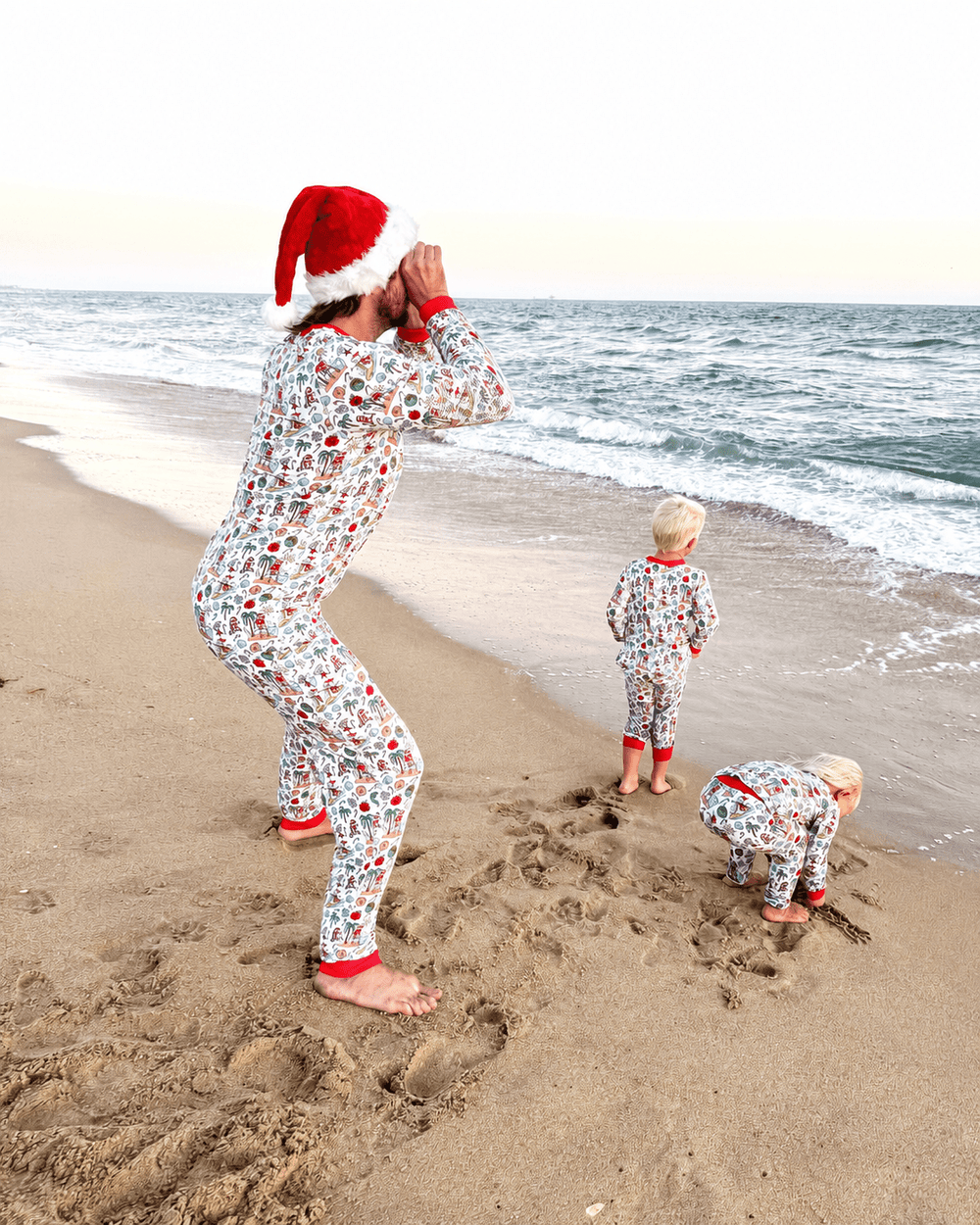 Jolly Waves Adult Unisex Jogger Pajama Set - Tuck & Char Co.