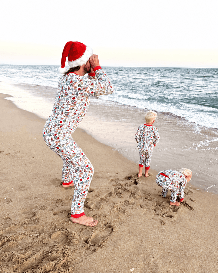Jolly Waves Adult Unisex Jogger Pajama Set - Tuck &amp; Char Co.