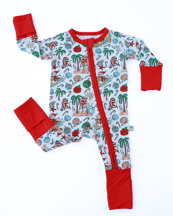 Jolly Waves Baby Zippy Pajamas - Tuck &amp; Char Co.
