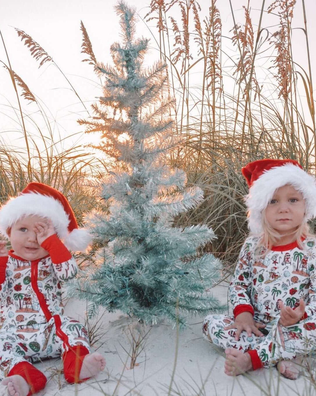 Jolly Waves Baby Zippy Pajamas - Tuck &amp; Char Co.