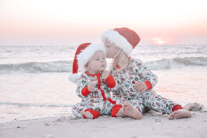 Jolly Waves Bamboo Zippy Pajama - Tuck &amp; Char Co.