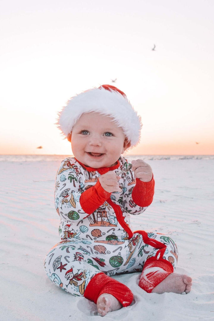 Jolly Waves Bamboo Zippy Pajama - Tuck &amp; Char Co.