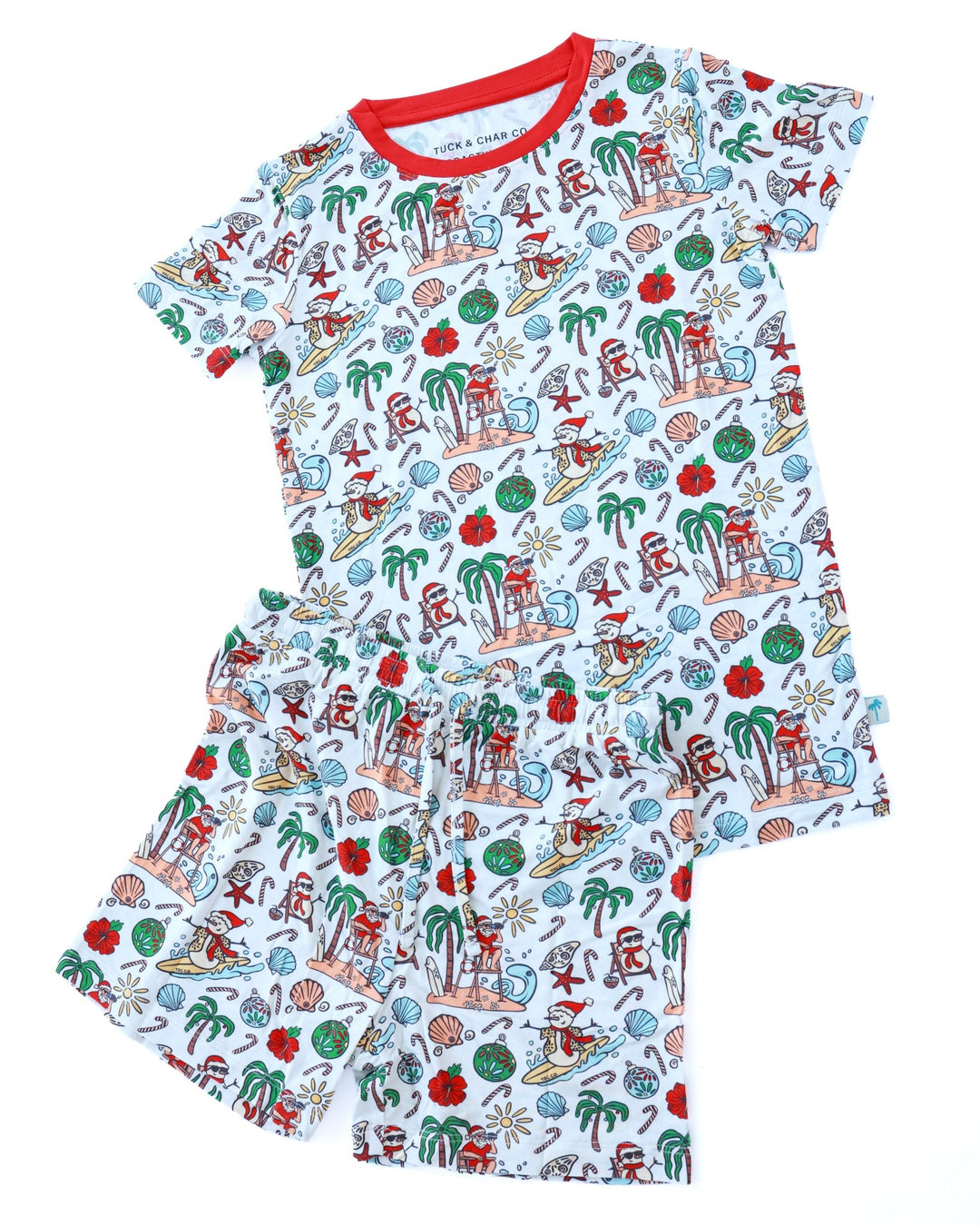 Jolly Waves Boys Short Pajama Set - Tuck &amp; Char Co.