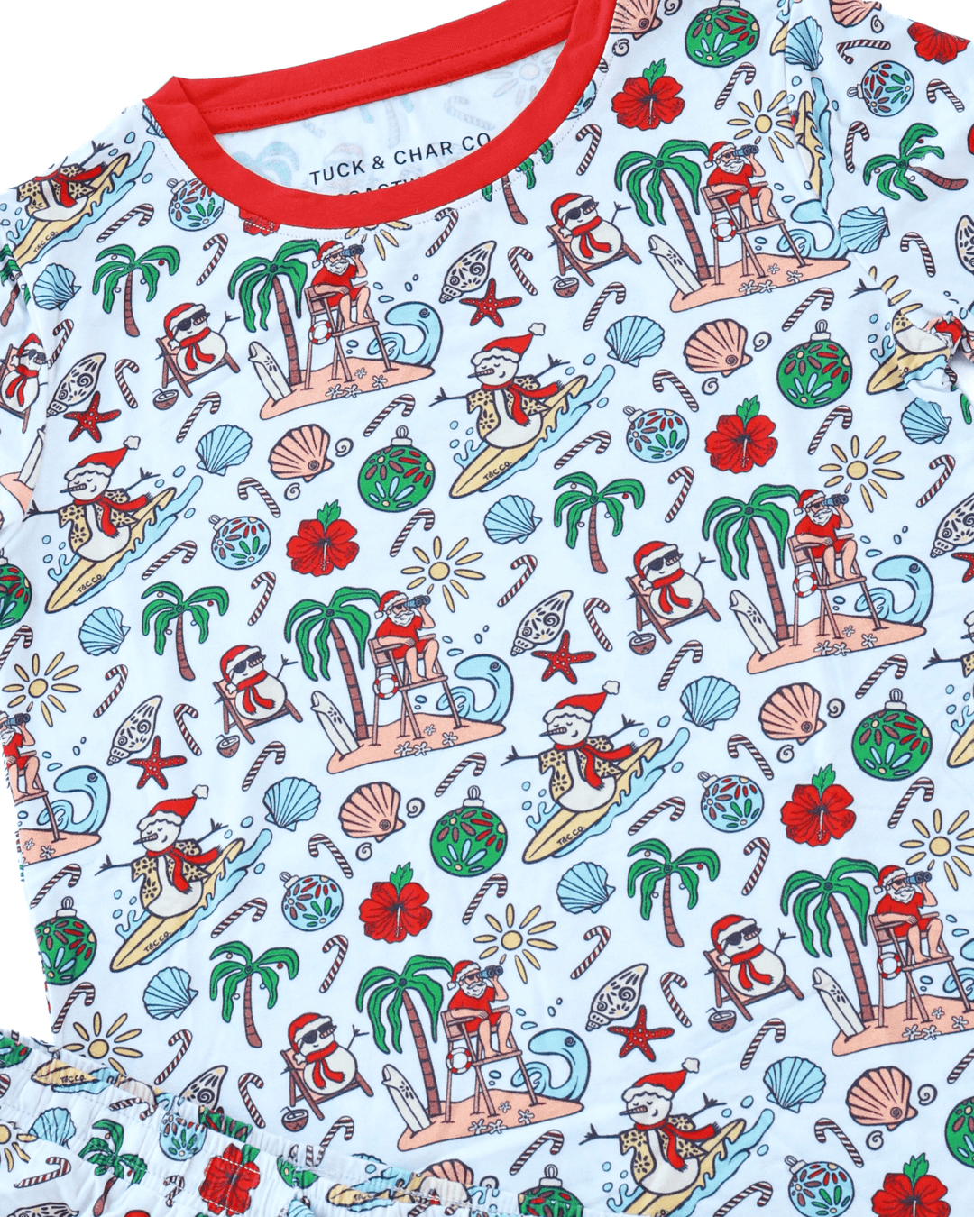Jolly Waves Boys Short Pajama Set - Tuck &amp; Char Co.