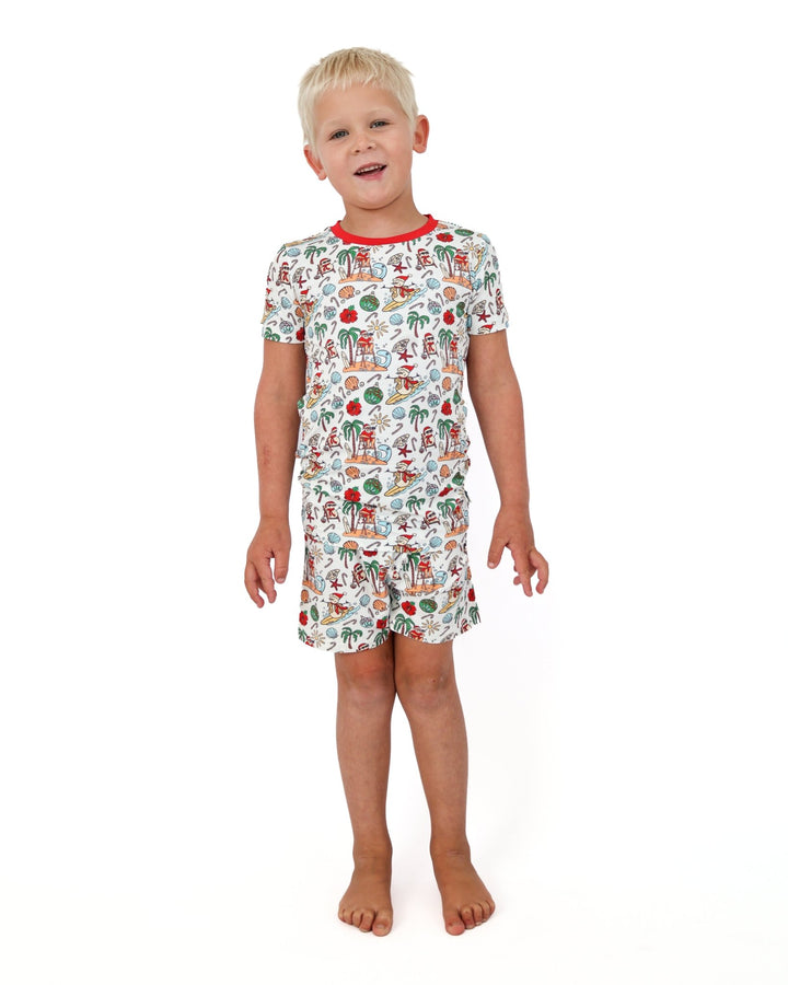 Jolly Waves Boys Short Pajama Set - Tuck &amp; Char Co.