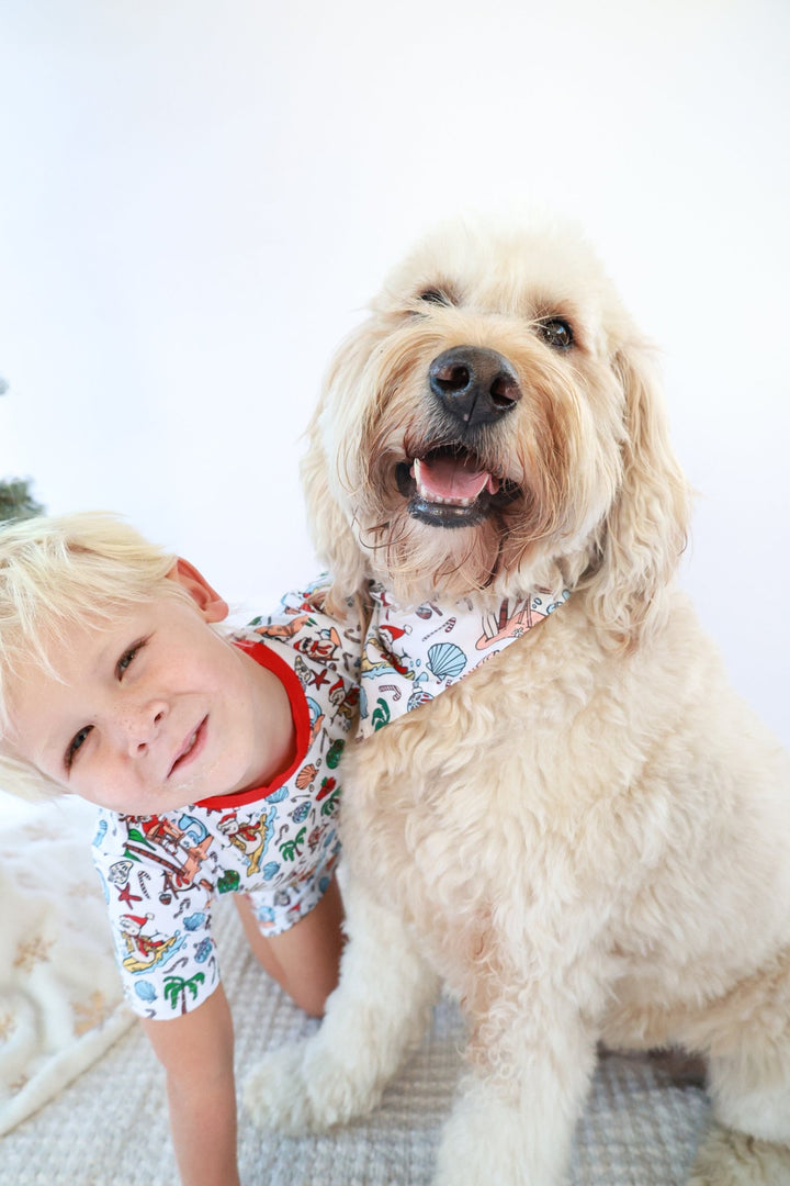 Jolly Waves Dog Bandana - Tuck &amp; Char Co.