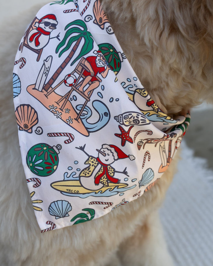 Jolly Waves Dog Bandana - Tuck &amp; Char Co.