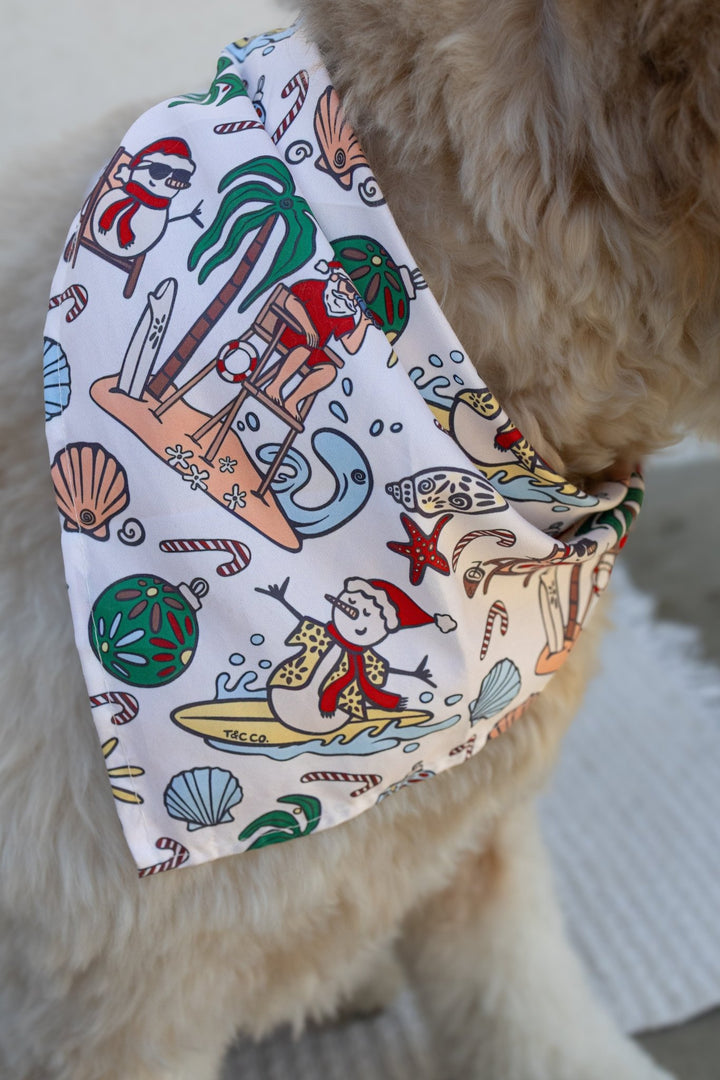 Jolly Waves Dog Bandana - Tuck &amp; Char Co.