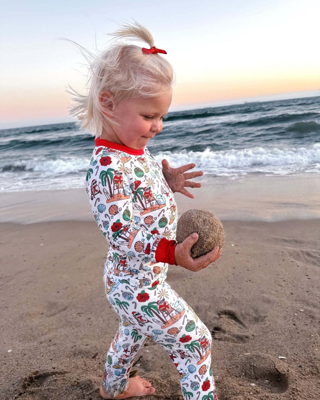 Jolly Waves Kids Pajama Set - Tuck &amp; Char Co.