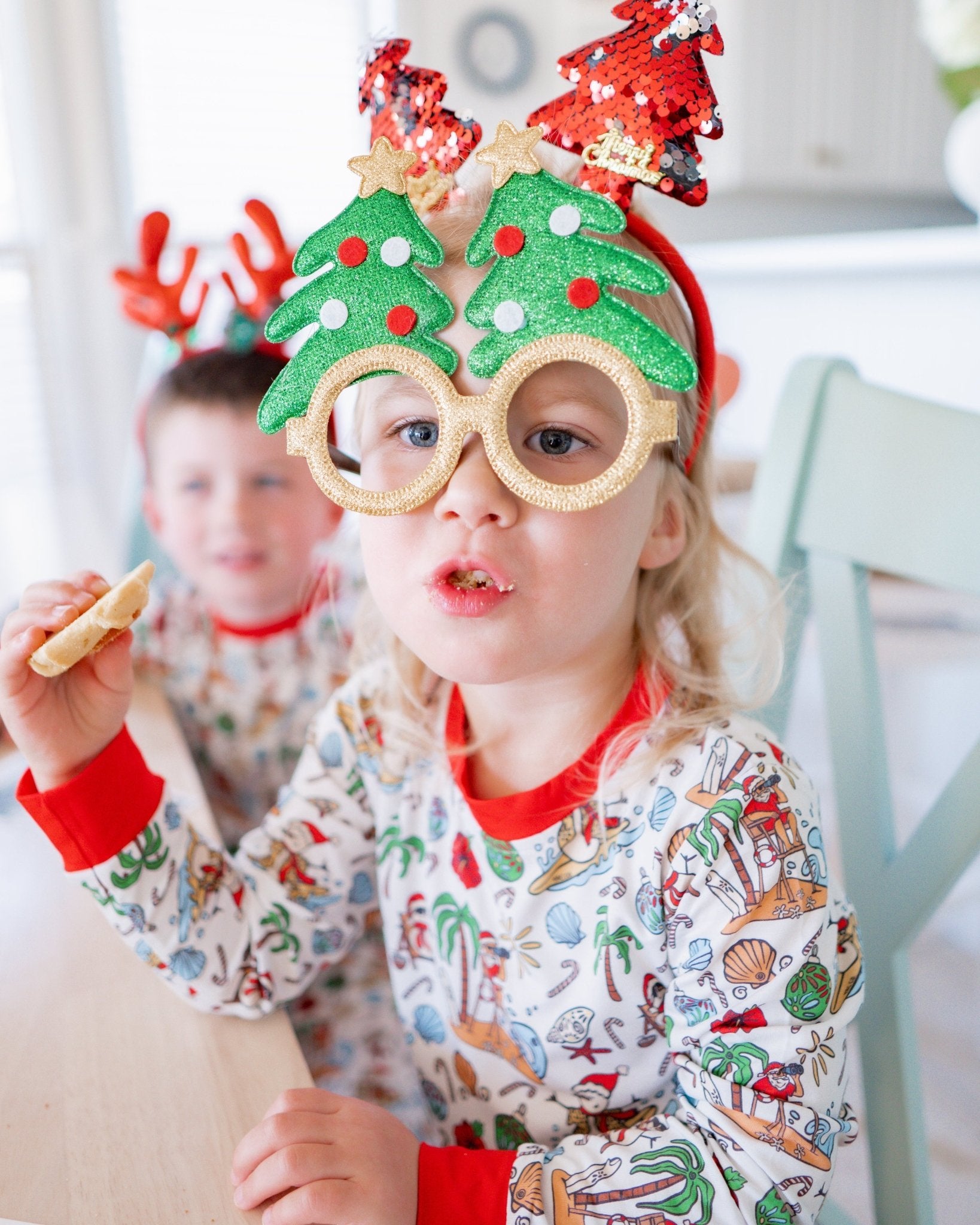Jolly Waves Kids Pajama Set - Tuck & Char Co.