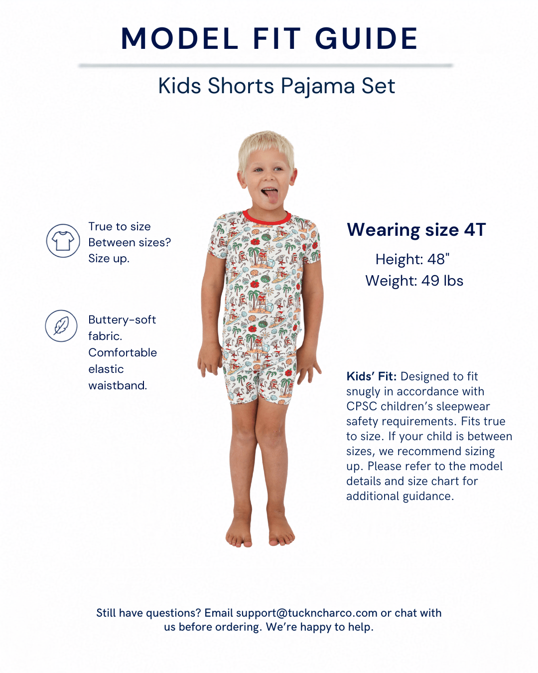 Jolly Waves Kids Short Pajama Set - Tuck &amp; Char Co.