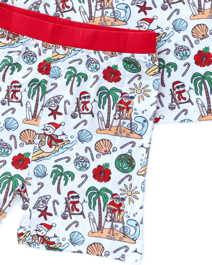 Jolly Waves Kids Short Pajama Set - Tuck &amp; Char Co.