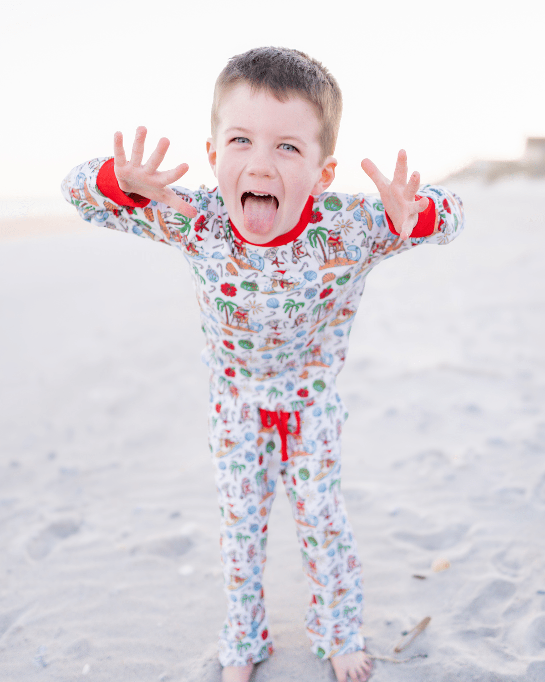 Jolly Waves Kids Unisex Jogger Pajama Set - Tuck & Char Co.