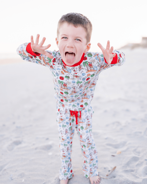 Jolly Waves Kids Unisex Jogger Pajama Set - Tuck & Char Co.