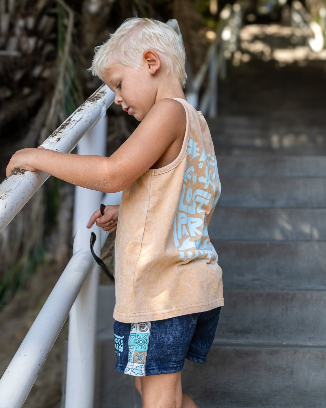 Lost in Paradise Tank - Tuck &amp; Char Co.