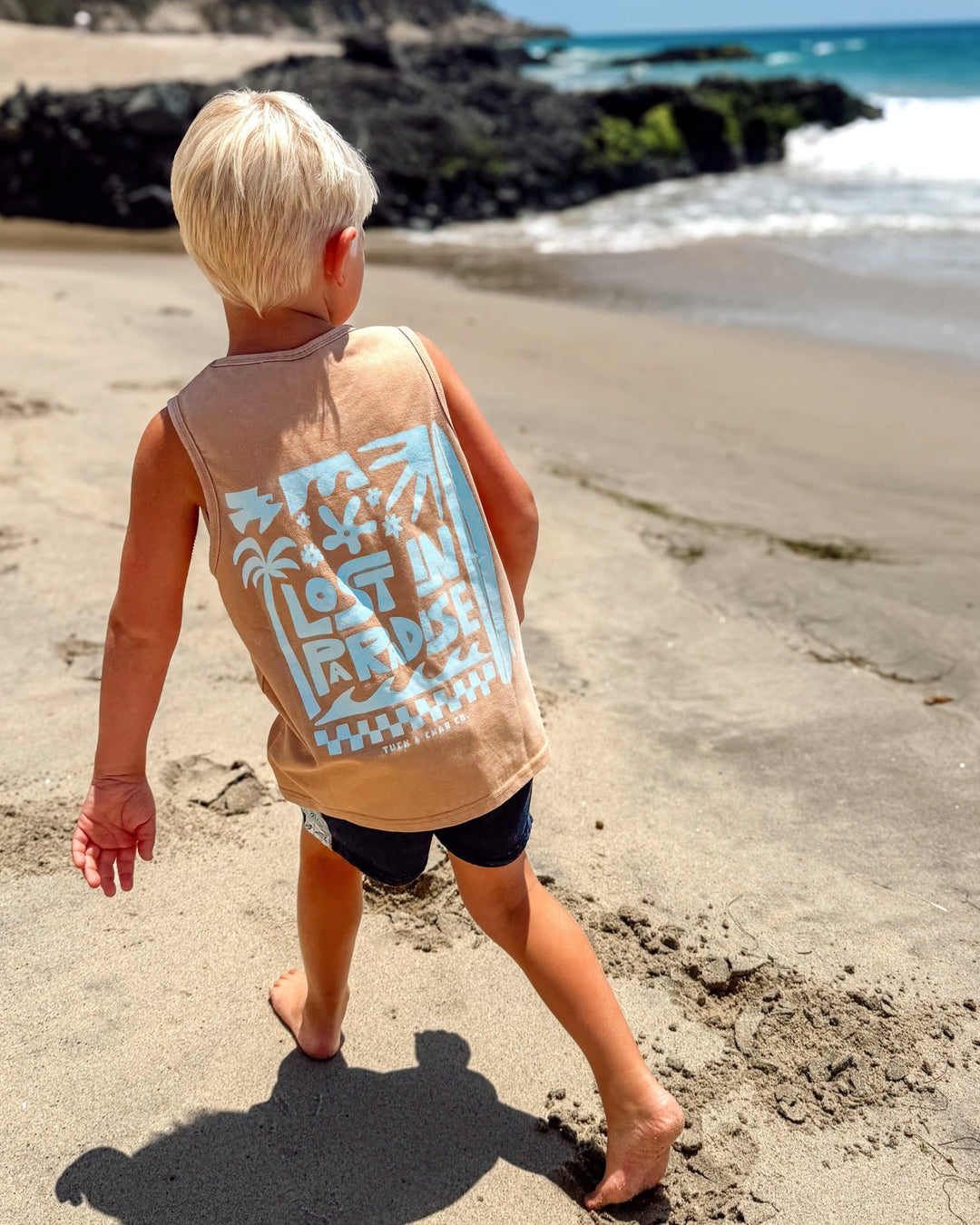Lost in Paradise Tank - Tuck &amp; Char Co.