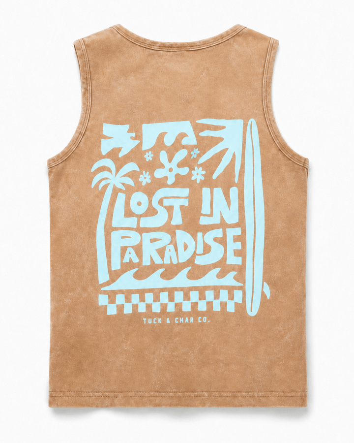 Lost in Paradise Tank - Tuck &amp; Char Co.