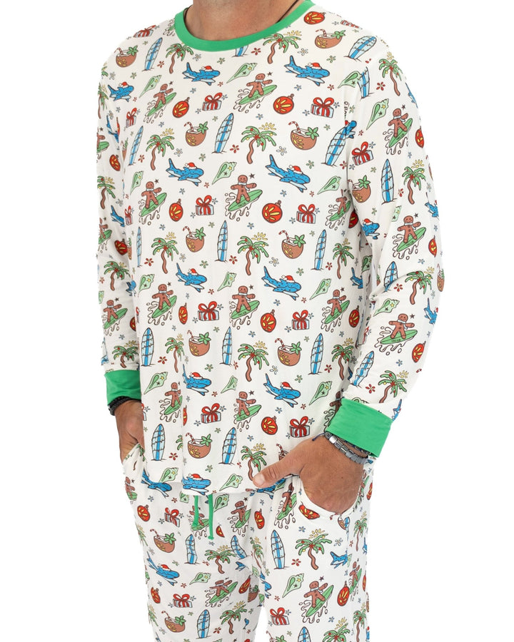 Merry Reef Adult Unisex Jogger Pajama Set - Tuck &amp; Char Co.