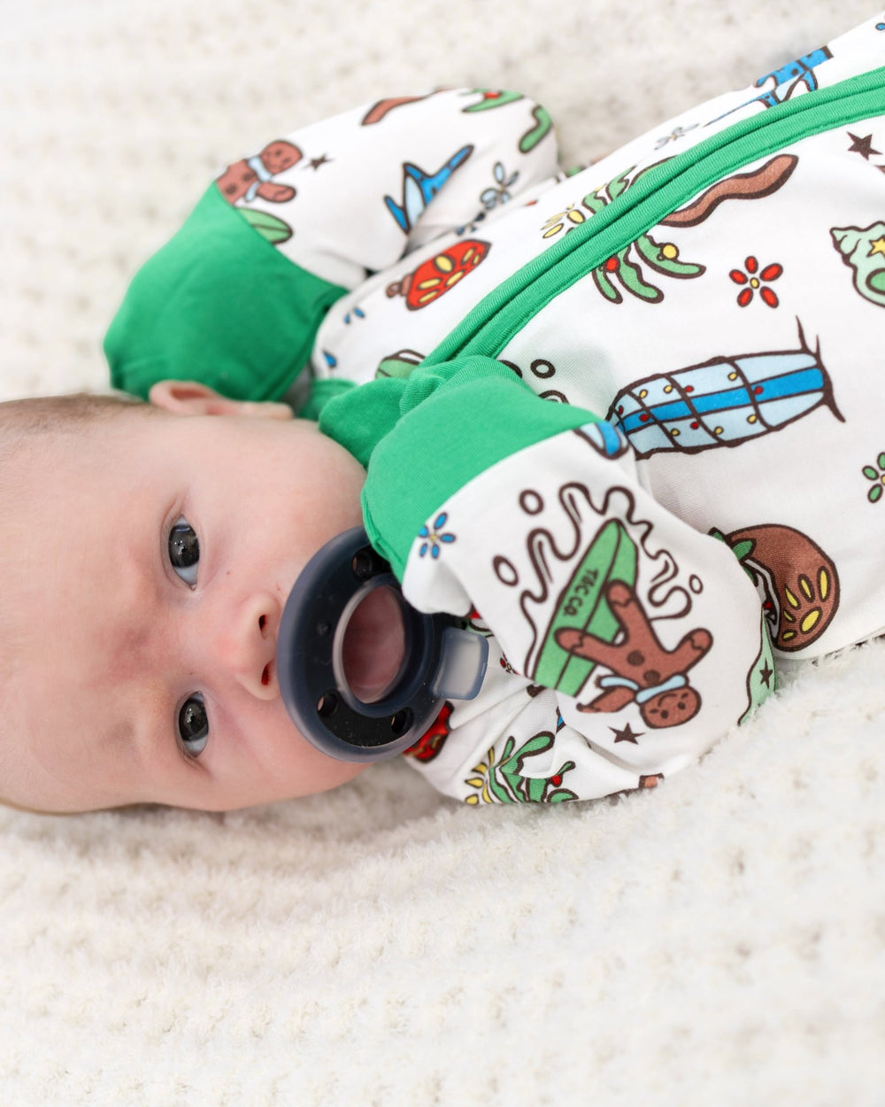 Merry Reef Baby Zippy Pajamas - Tuck & Char Co.