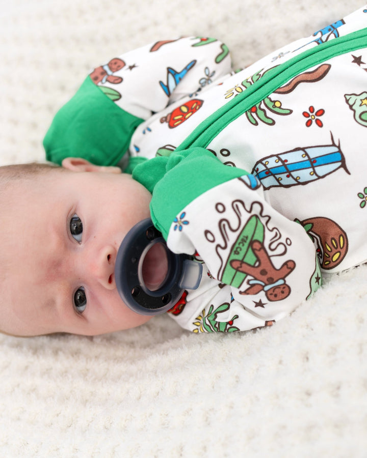 Merry Reef Baby Zippy Pajamas - Tuck &amp; Char Co.