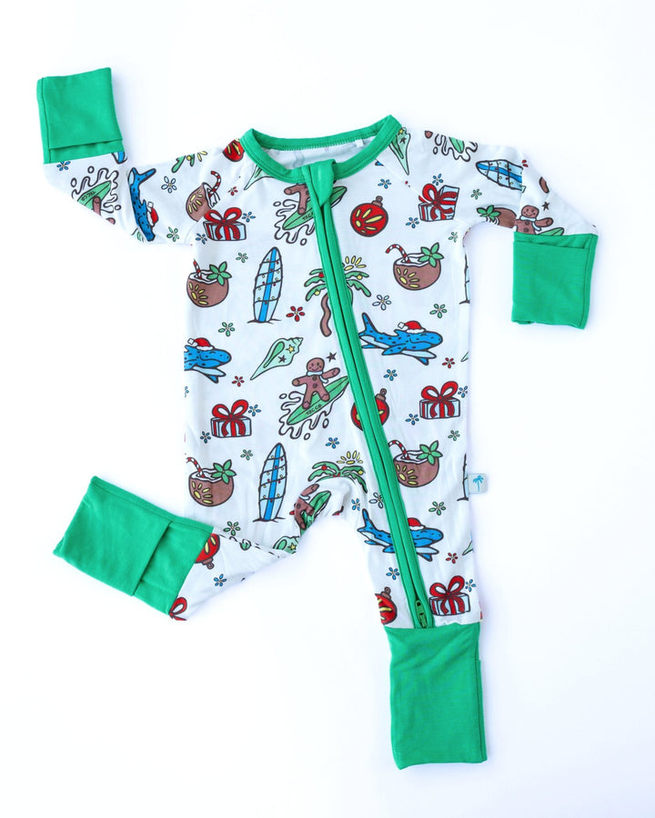 Merry Reef Baby Zippy Pajamas - Tuck &amp; Char Co.