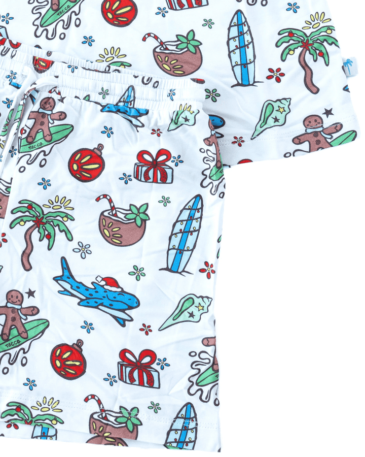 Merry Reef Boys Short Pajama Set - Tuck &amp; Char Co.