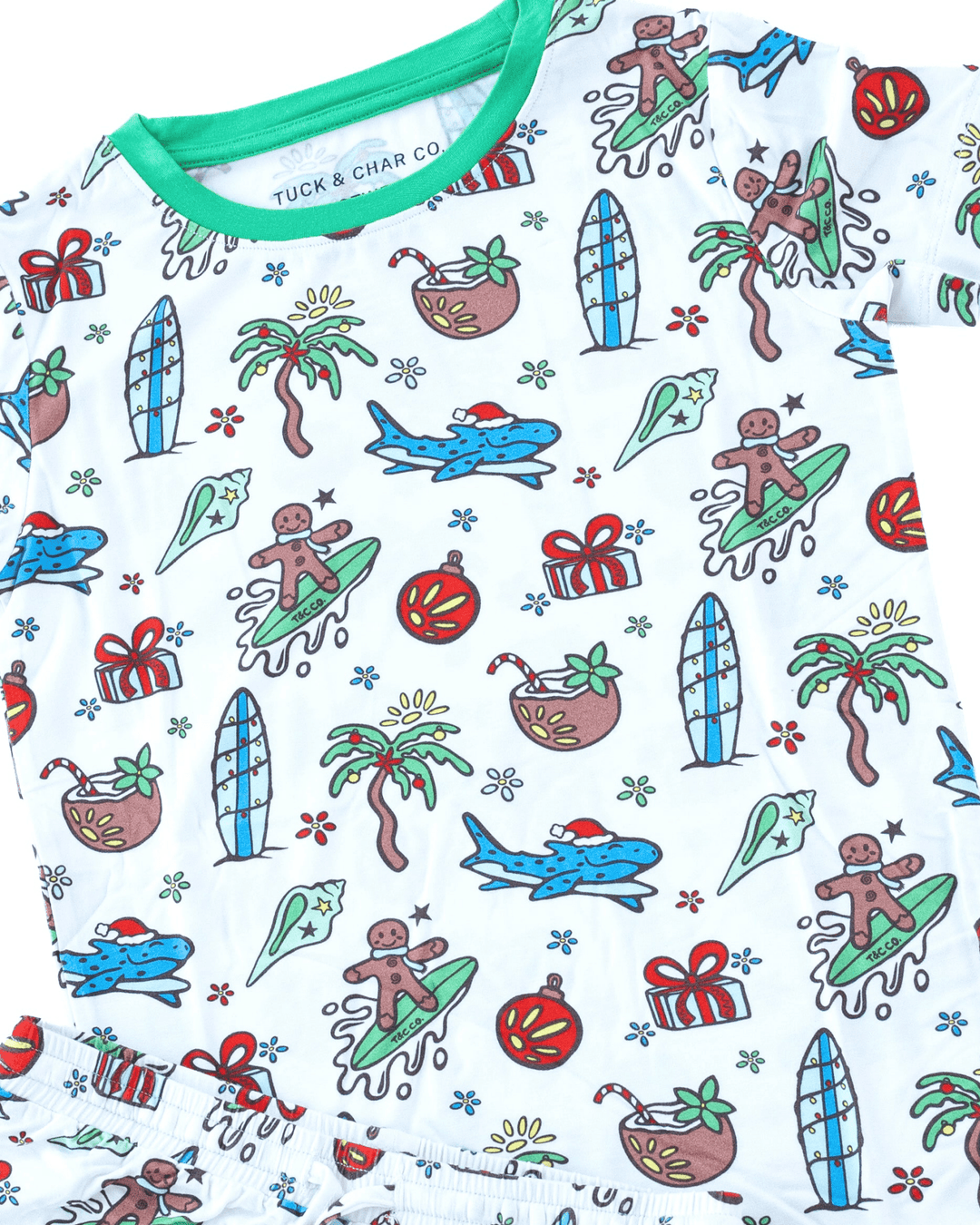 Merry Reef Boys Short Pajama Set - Tuck &amp; Char Co.