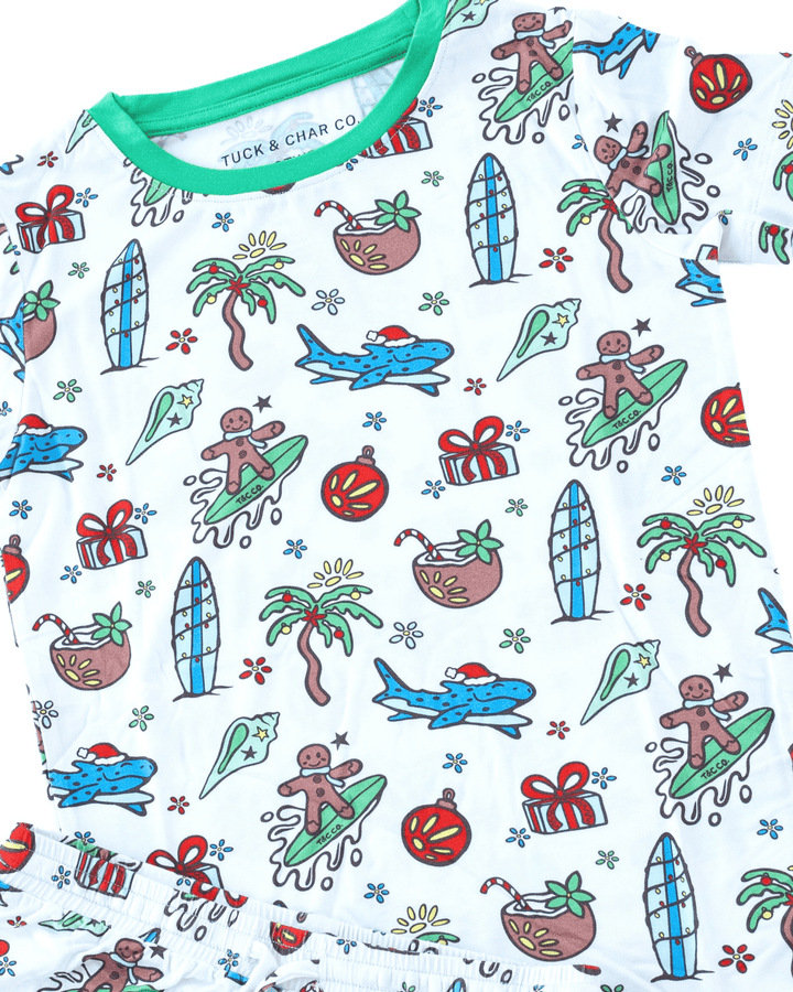 Merry Reef Boys Short Pajama Set - Tuck &amp; Char Co.