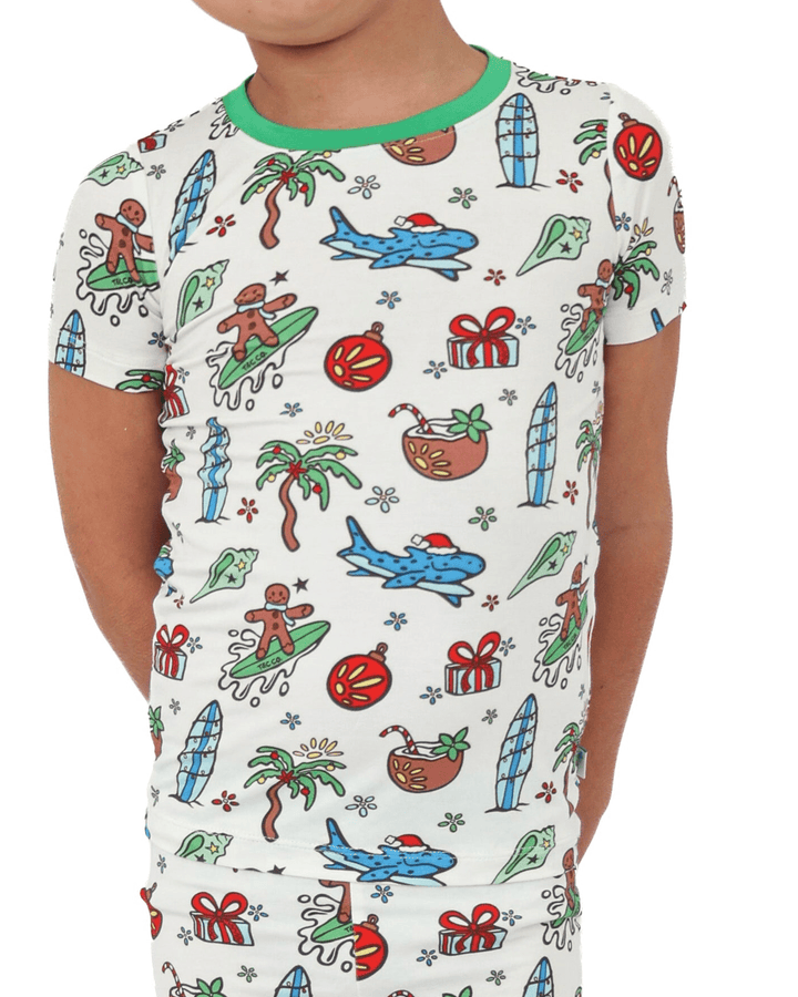 Merry Reef Kids Short Pajama Set - Tuck &amp; Char Co.