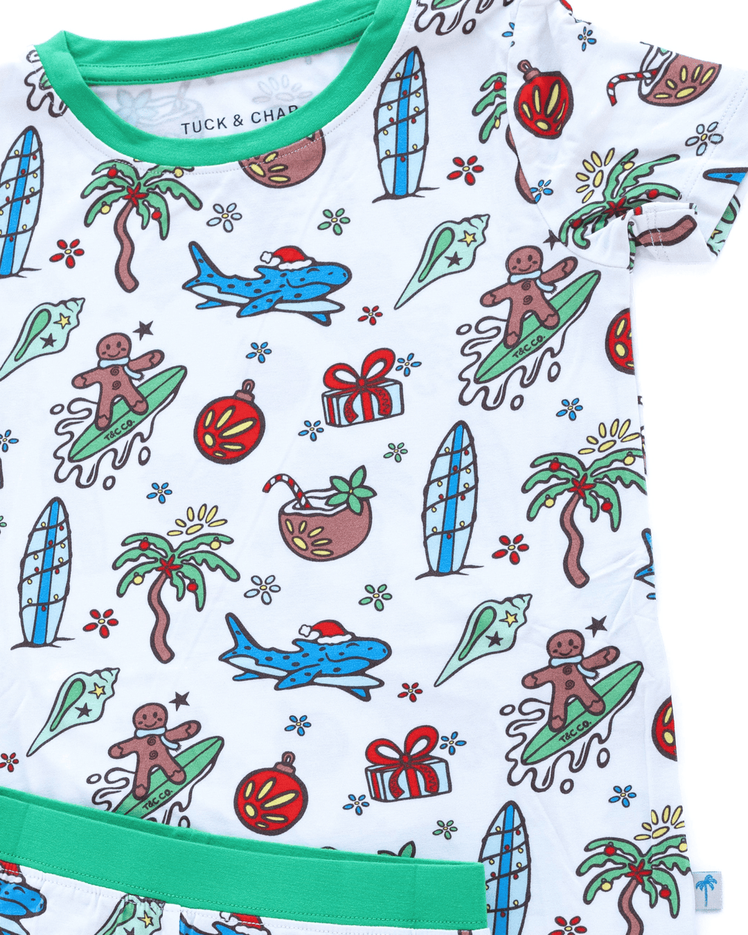 Merry Reef Kids Short Pajama Set - Tuck &amp; Char Co.