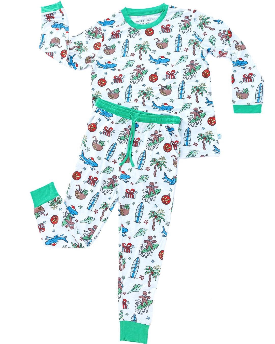Merry Reef Kids Unisex Jogger Pajama Set - Tuck &amp; Char Co.