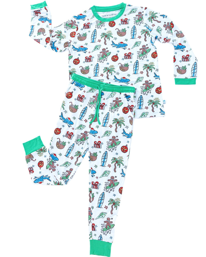 Merry Reef Kids Unisex Jogger Pajama Set - Tuck &amp; Char Co.