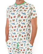 Merry Reef Men's Short Pajama Set