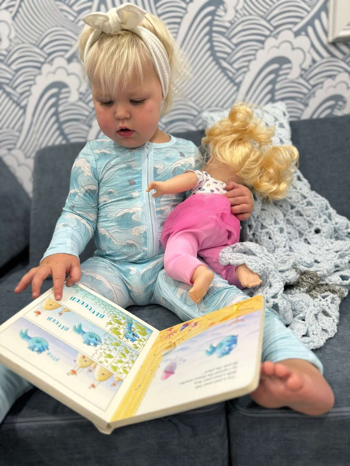 Ocean Dreamers Kids PJ Zipper - Tuck &amp; Char Co.