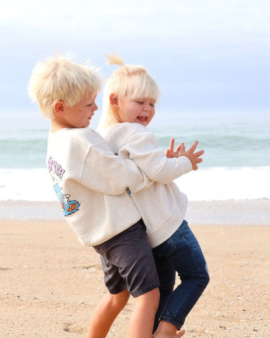 Party Wave- Crewneck Sweatshirt - Tuck &amp; Char Co.