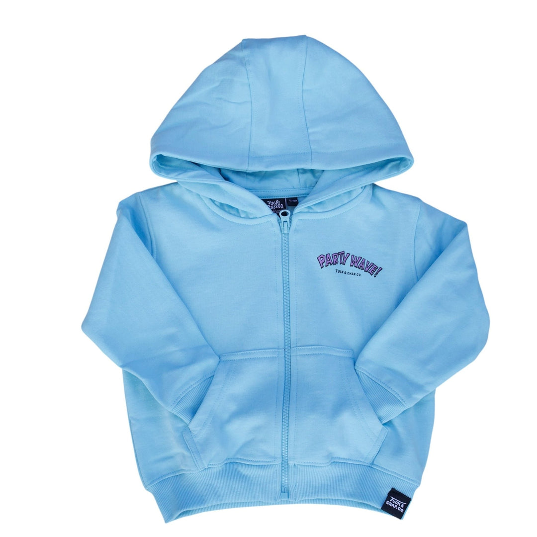 Party Wave Zip-Up Hoodie - Tuck &amp; Char Co.