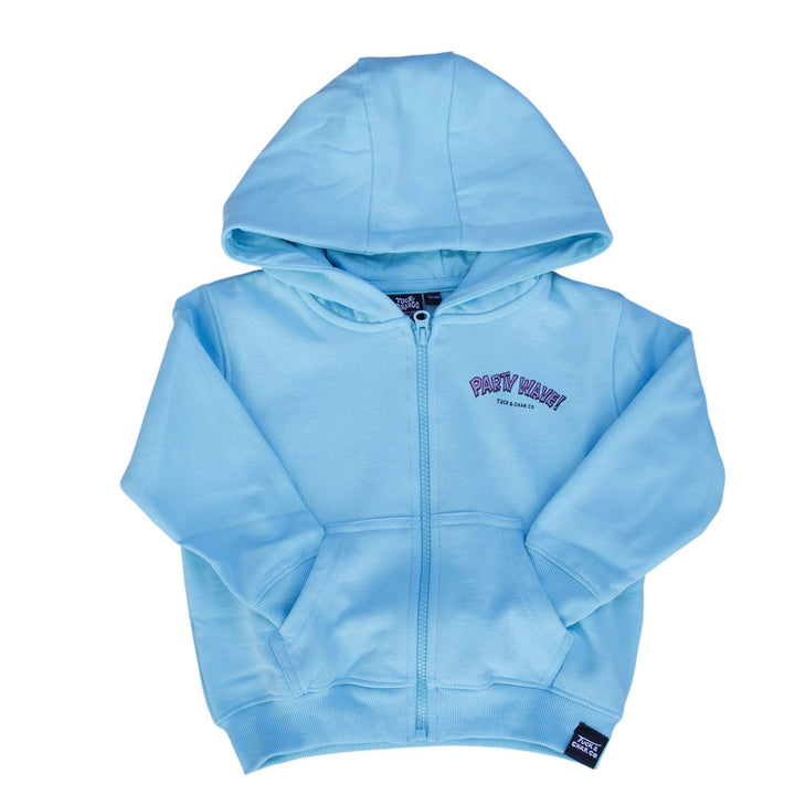 Party Wave Zip-Up Hoodie - Tuck &amp; Char Co.