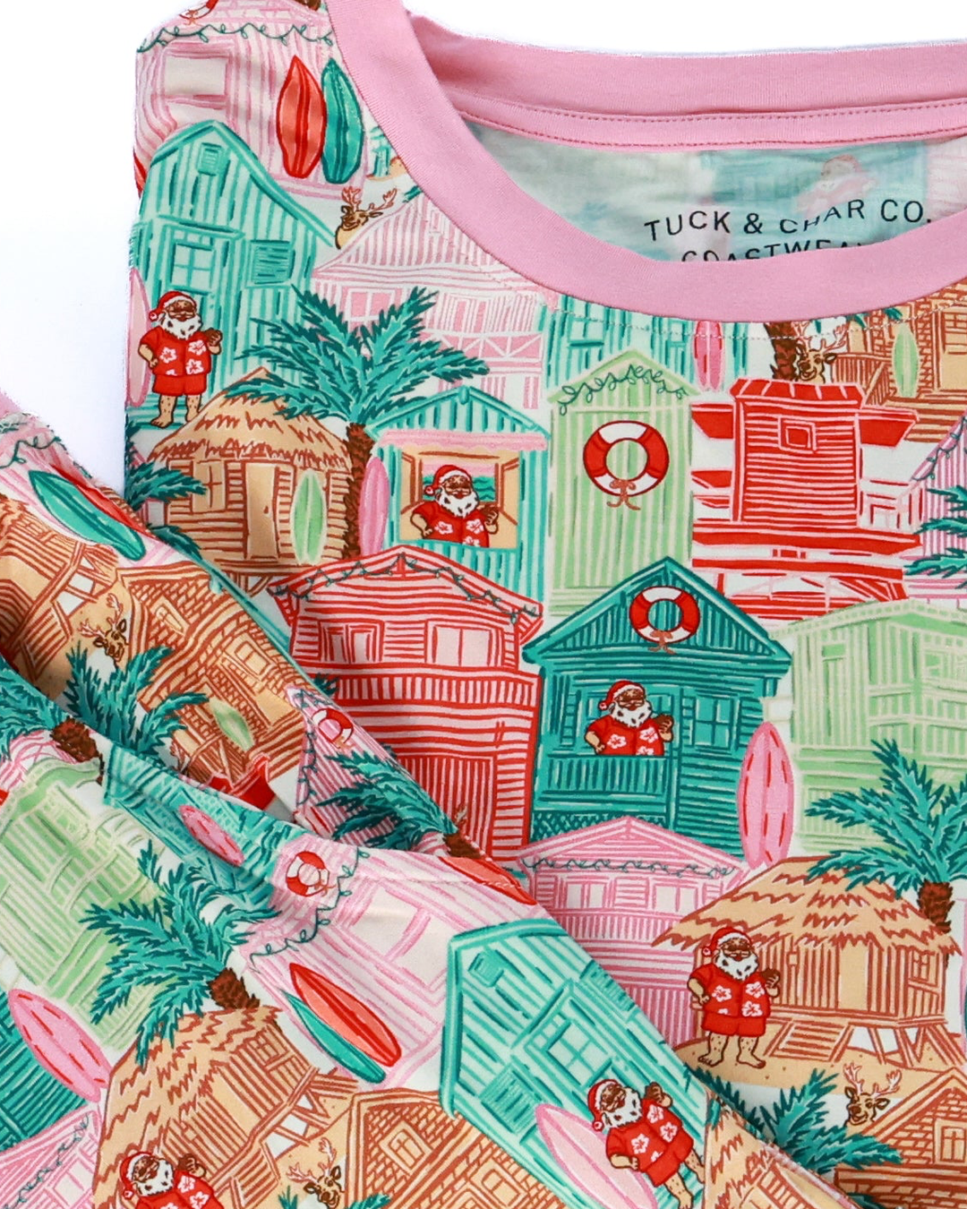 Pink Beach Huts Men&