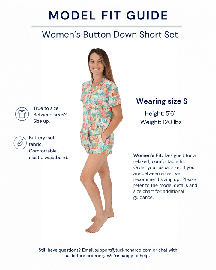 Pink Beach Huts Women&