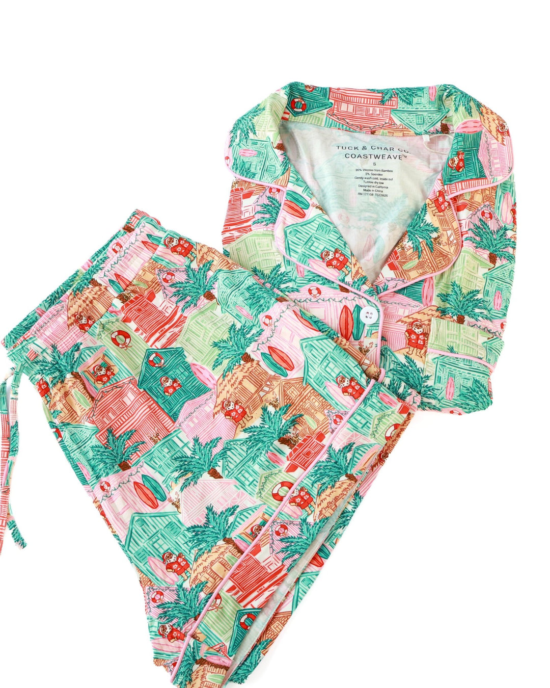 Pink Beach Huts Women&