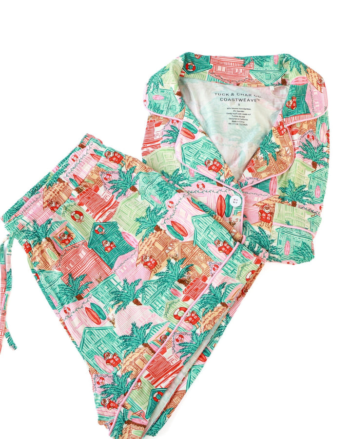 Pink Beach Huts Women&