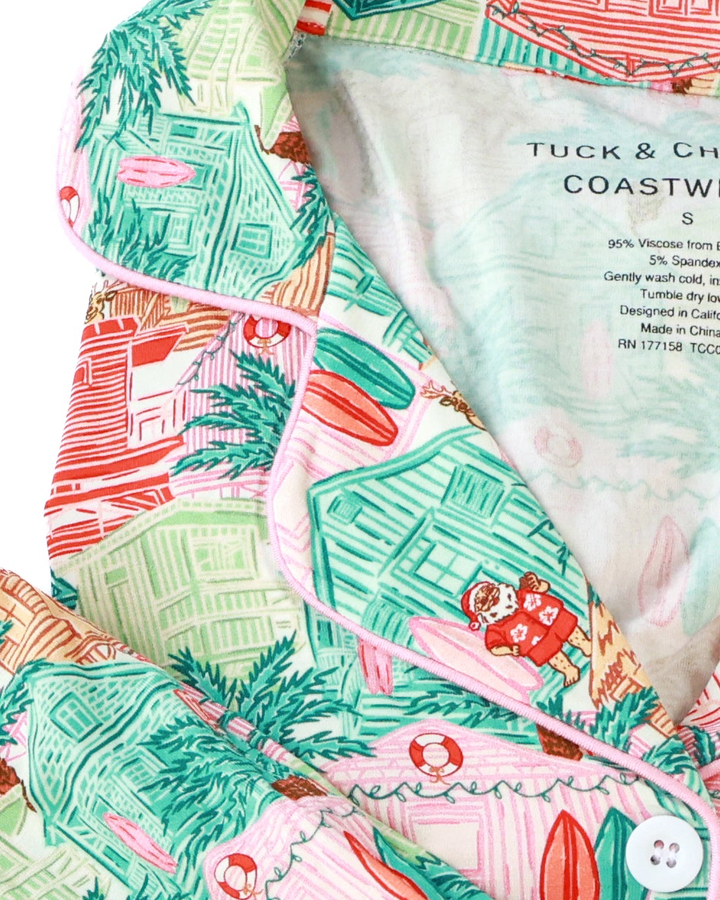 Pink Beach Huts Women&