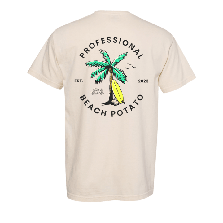 Professional Beach Potato Adult T-Shirt - Tuck &amp; Char Co.