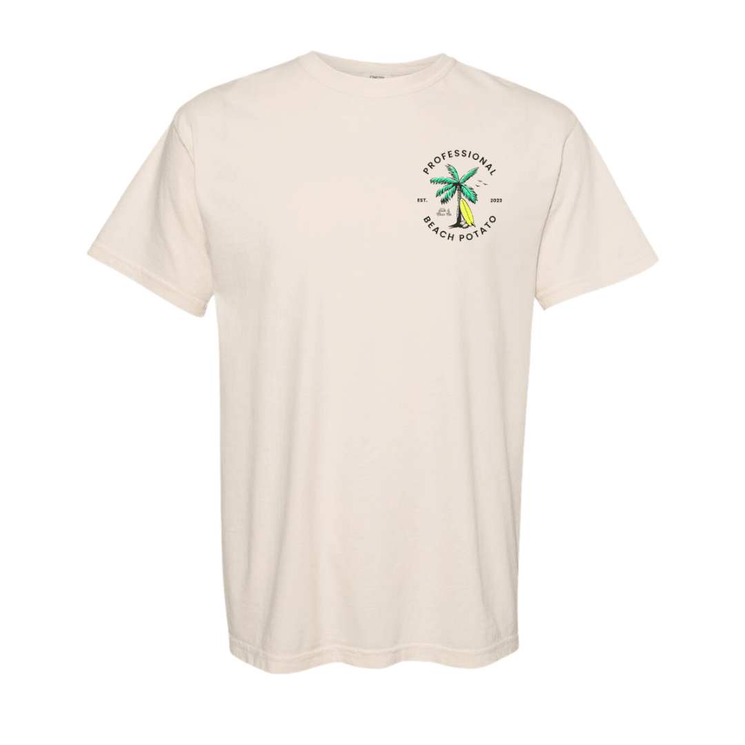Professional Beach Potato Adult T-Shirt - Tuck &amp; Char Co.