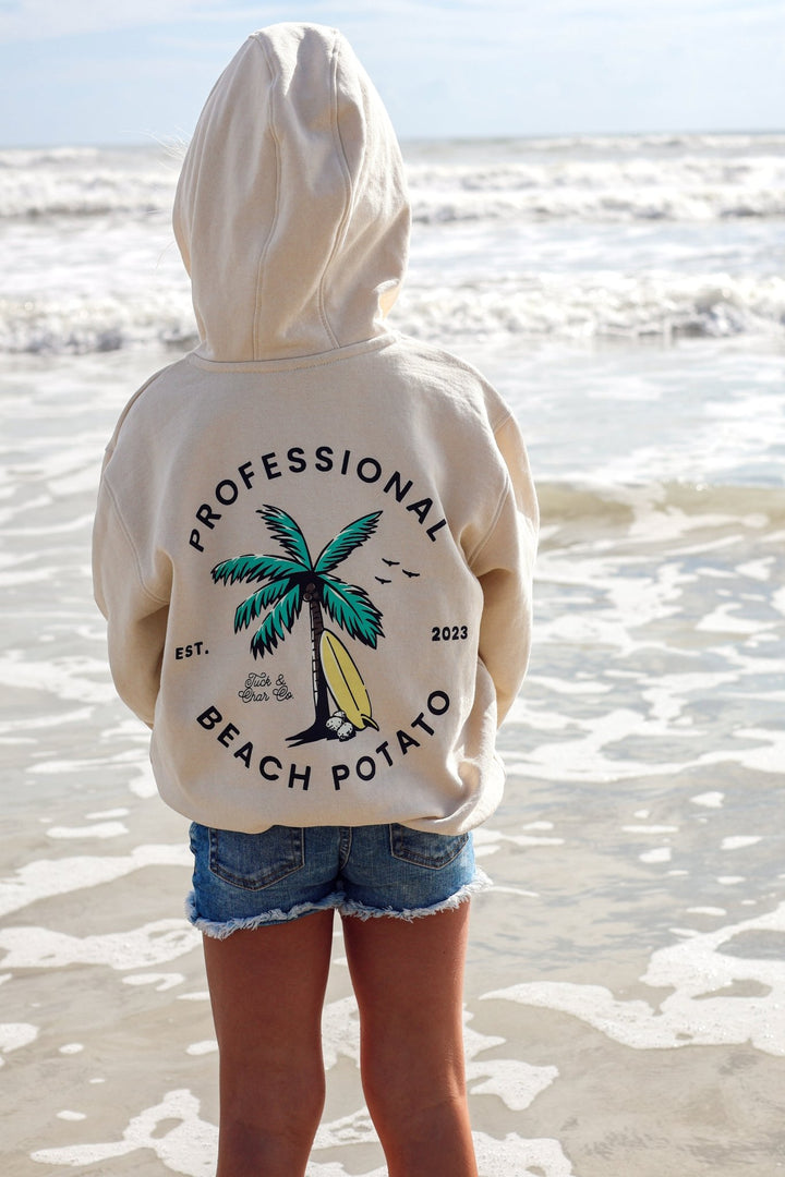 Professional Beach Potato Zip Hoodie - Tuck &amp; Char Co.
