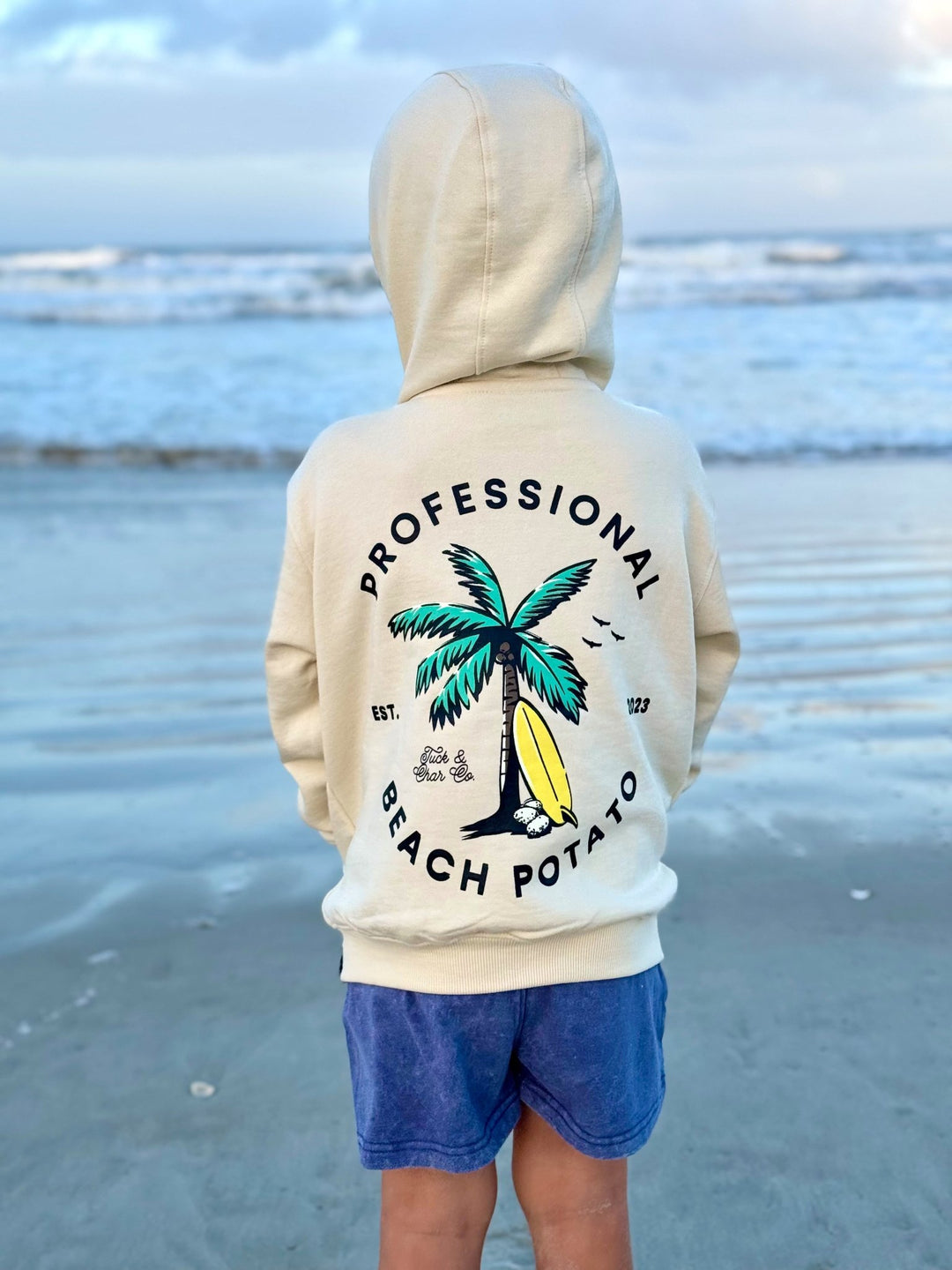 Professional Beach Potato Zip Hoodie - Tuck &amp; Char Co.