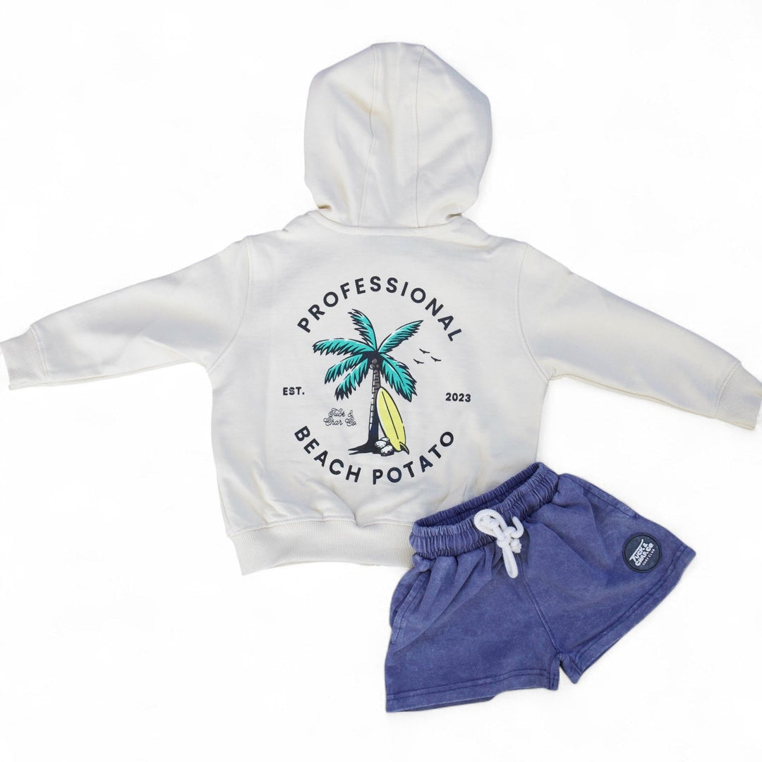 Professional Beach Potato Zip Hoodie - Tuck &amp; Char Co.