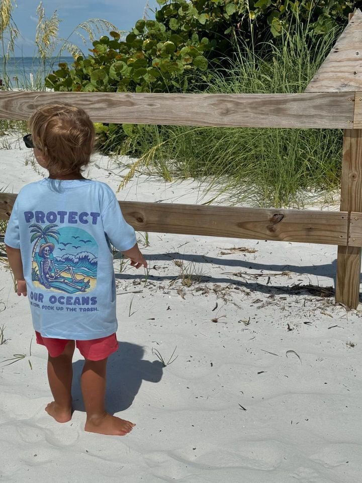 Protect Our Oceans T-Shirt - Tuck &amp; Char Co.