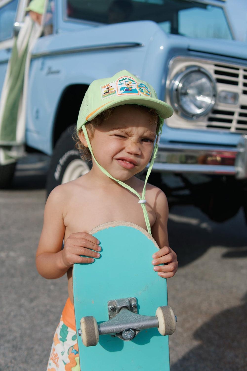 Pura Vida Grom Hat- Lime - Tuck & Char Co.