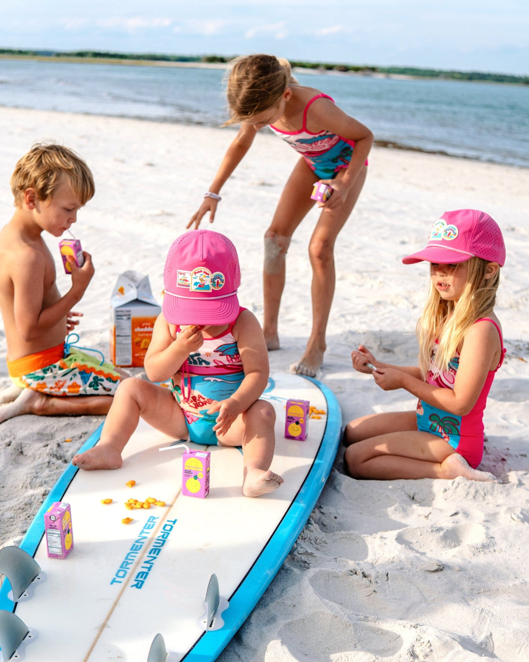 Pura Vida Grom Hat- Pink - Tuck &amp; Char Co.